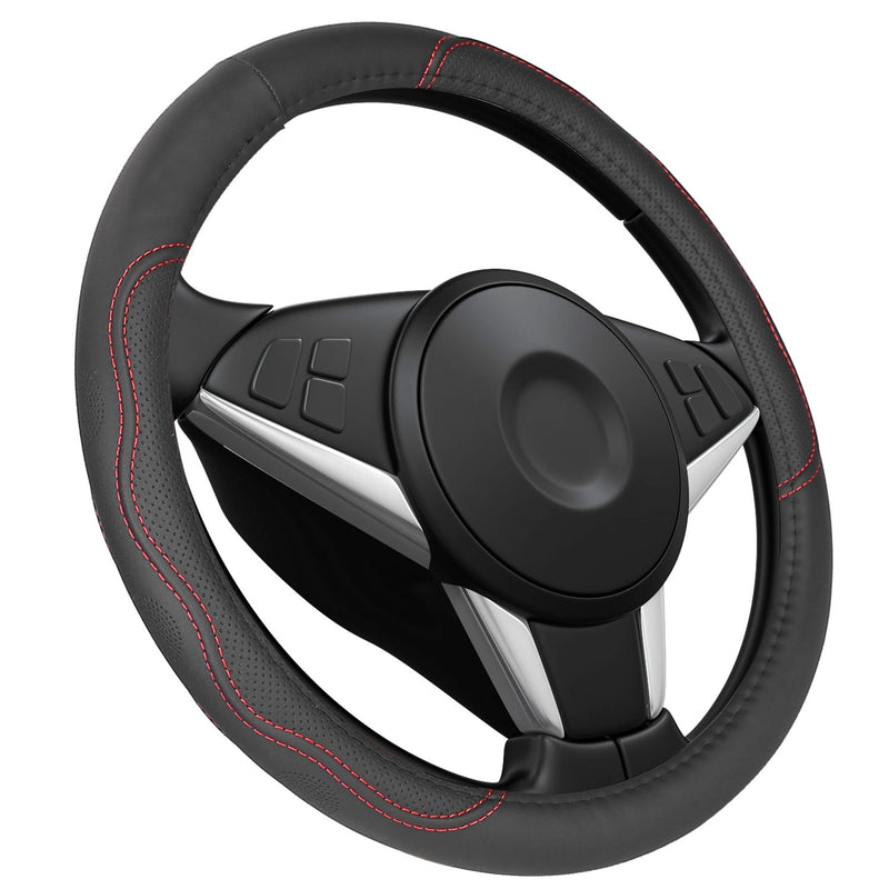 Leather Car Steering Wheel Protector