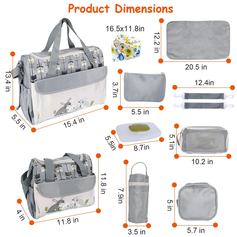 Baby Nappy Diaper Mummy Bags Set