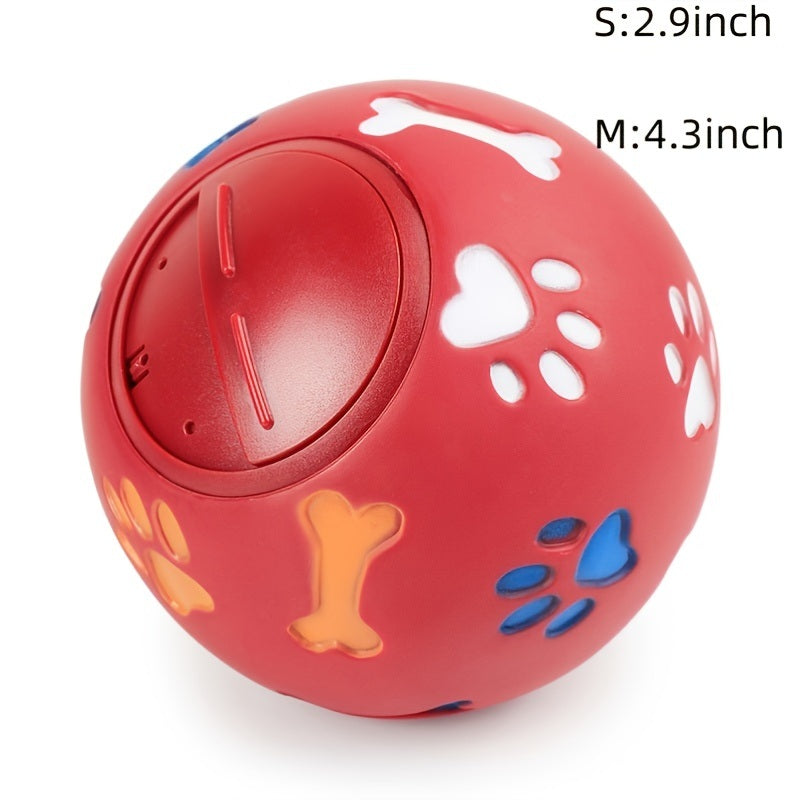 Rubber Slow Feeder Dog Puzzle Toys Treat Balls