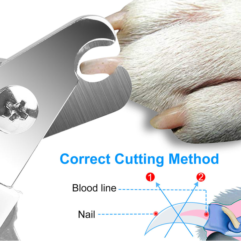 Nail Toe Trimmer Stainless Steel Grooming Tool