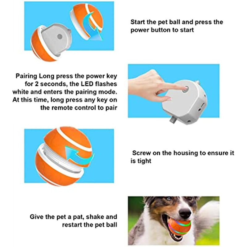 Dogs Pet Dog Mental Stimulation Toys Rolling Ball