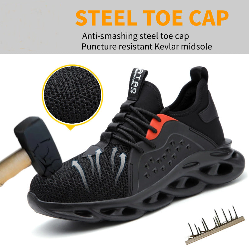 Autumn Steel Toe Cap Protect Work Safety Shoes