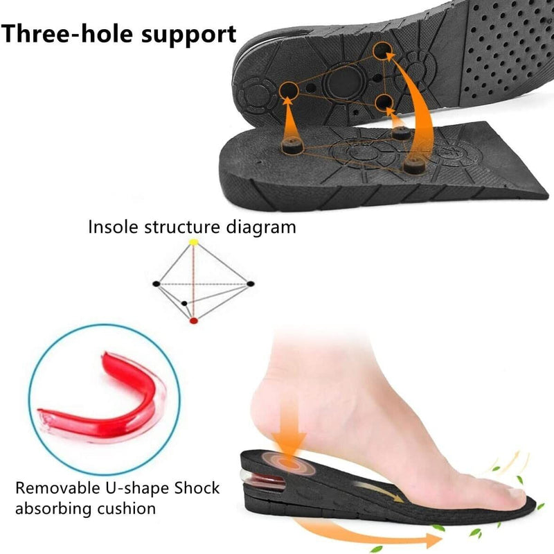 Women Heel Lift Taller Shoe Inserts Pad