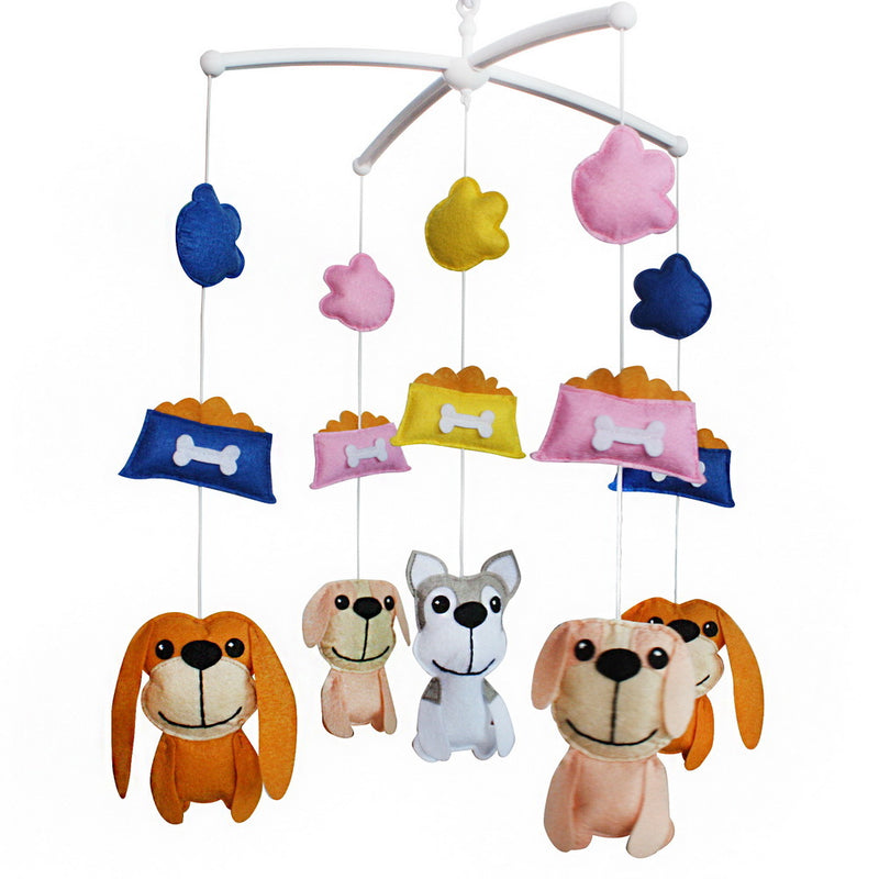 Baby Boy & Girl Bedding Rattle Toy Pet Dog