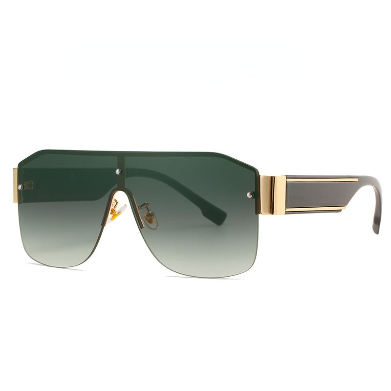 One Piece Windproof Retro Sunglass