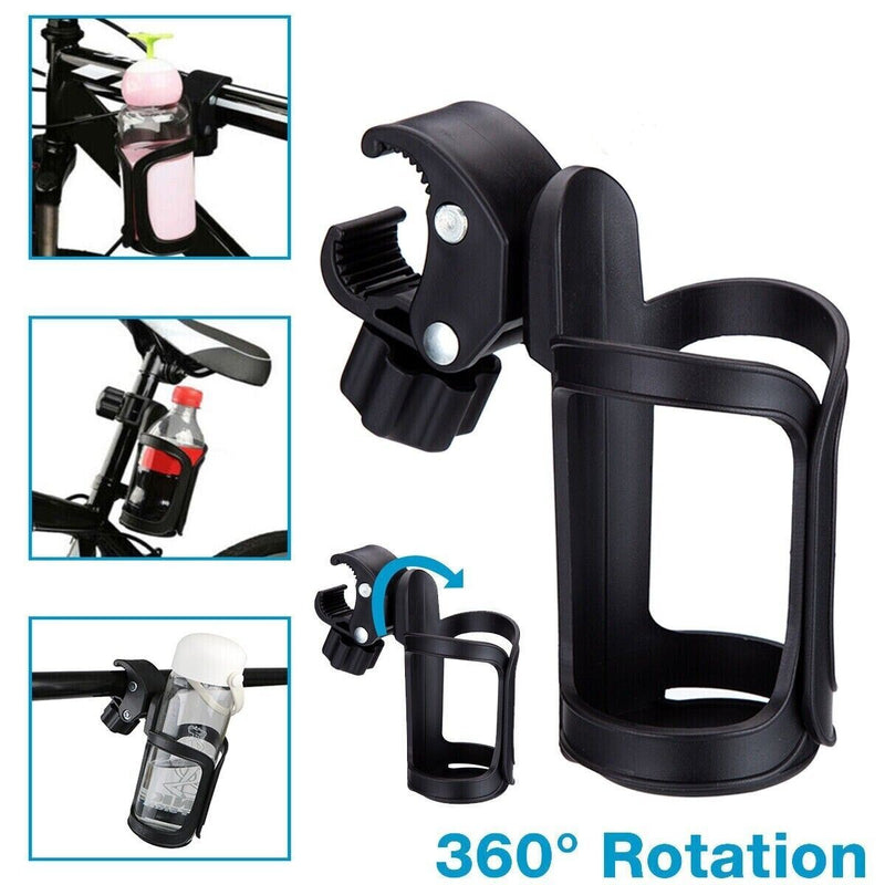 Water Bottle Cage Mount Drink Bicycle Handlebar Cup Holder