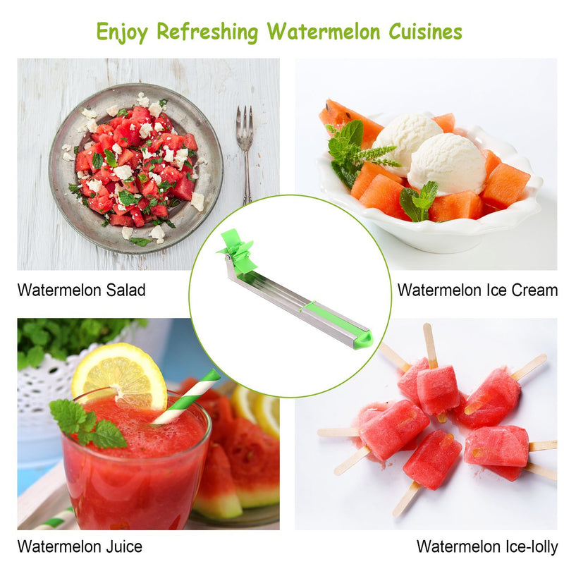 Watermelon Cubes Windmill Cutter Melon Knife