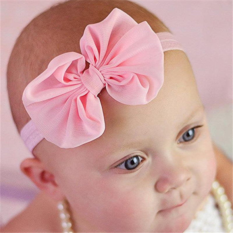 2 Pieces Baby Headband for Child Bowknot Headwear