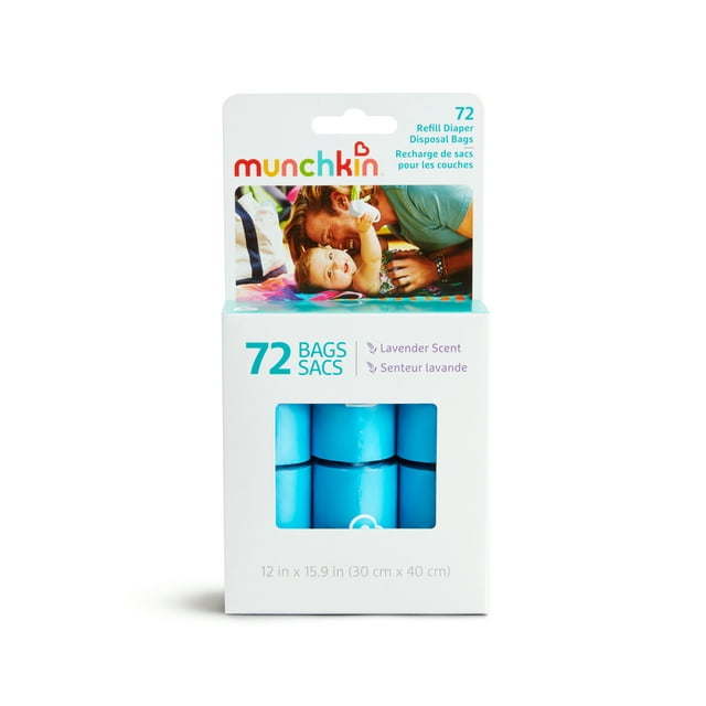 Munchkin Change & Toss Diaper Bag Dispensers Refill Rolls