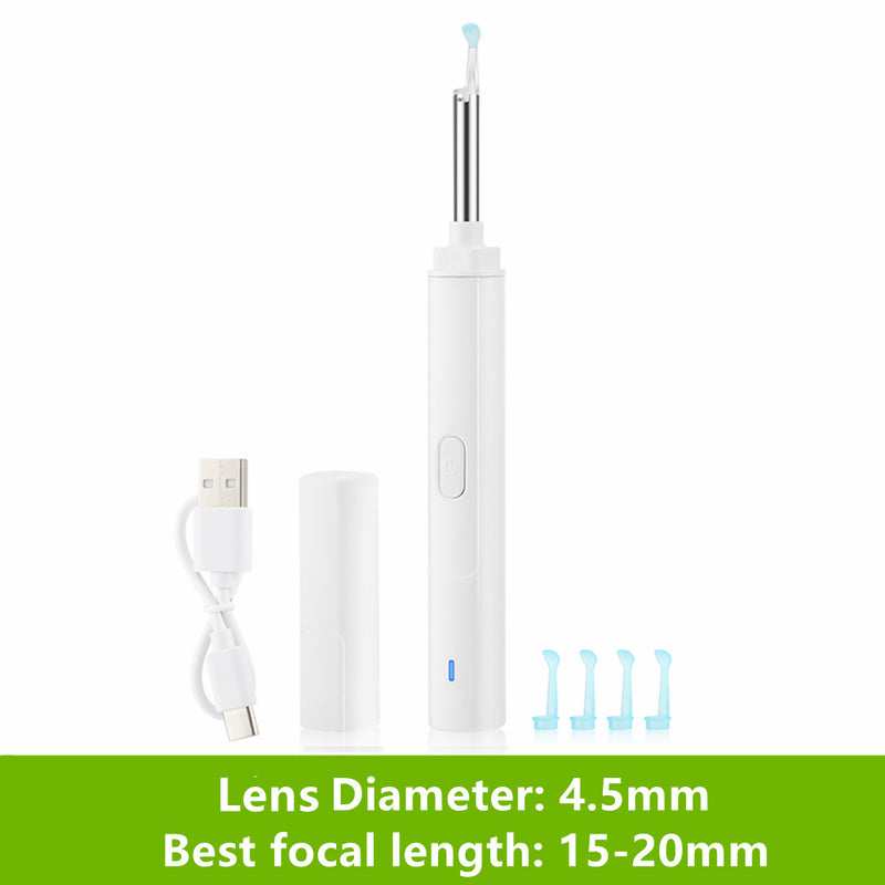 Wireless WiFi Ear Pick Otoscope Camera Borescope Luminous Ear Wax Removal Cleaning Teeth Oral Inspection Health Care 3.0/5.0MP