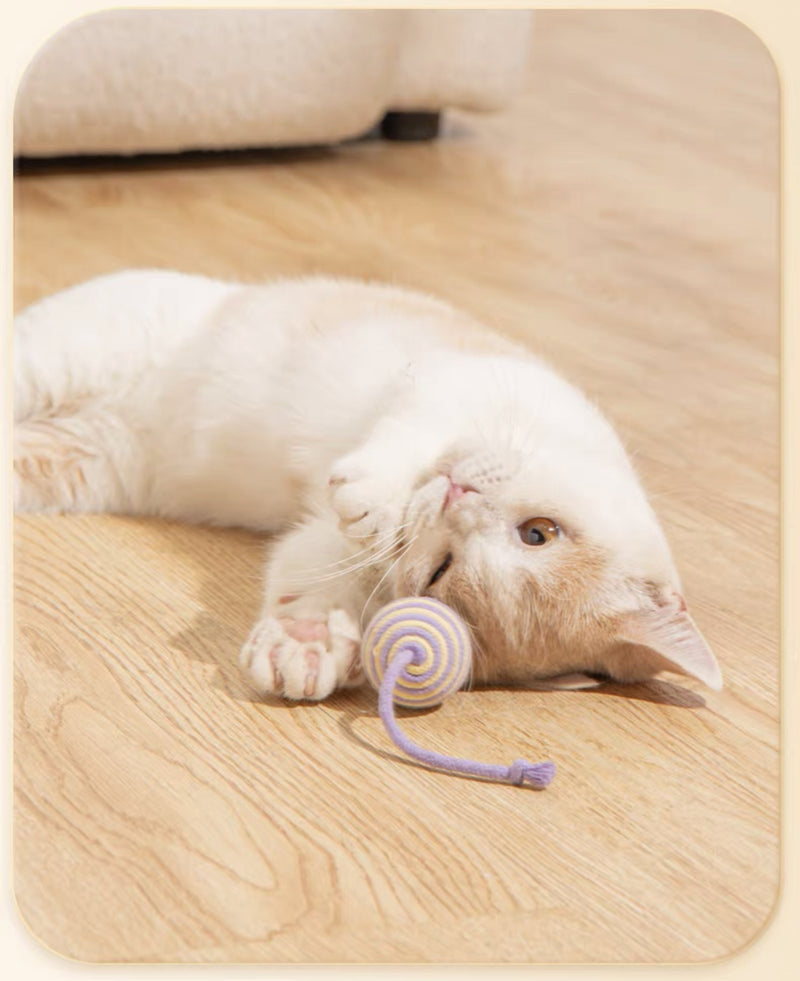 Cat Entertainment Sisal Ball Pet Toys