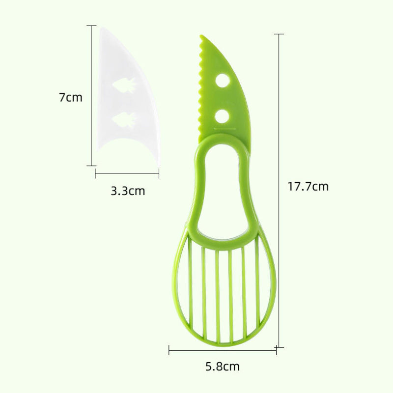 Cutter Corer Butter Fruit Slicer Peeler Plastic Knife