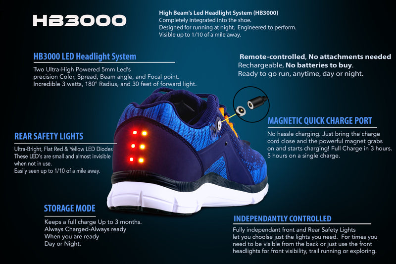 LED Lights For Nighttime Walks Night Runner Shoes