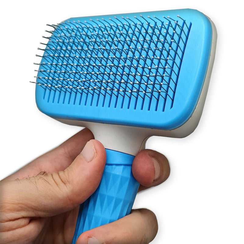 Hair Brush Grooming Trimmer Comb Self Cleaning Tool