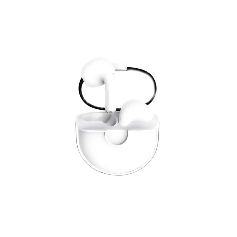 Clear Top Bluetooth Earphone With Charger