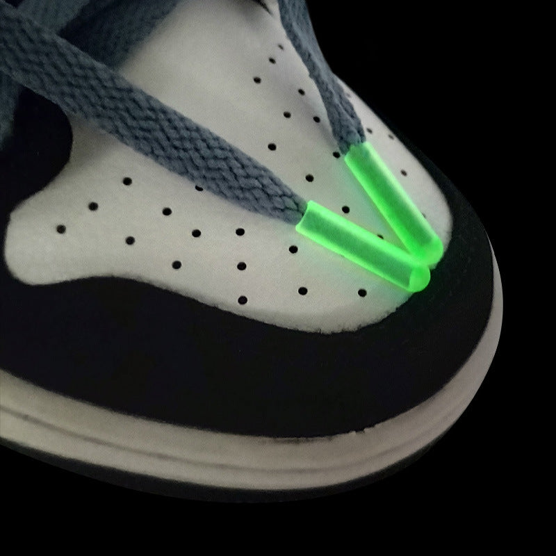 Luminous Plastic Head For Shoes