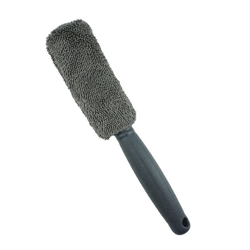 Car Wash Brush Plastic Handle Wheel Cleaning Tool