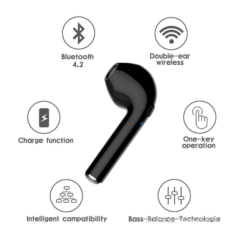 Dual Chamber Wireless Bluetooth Earphones