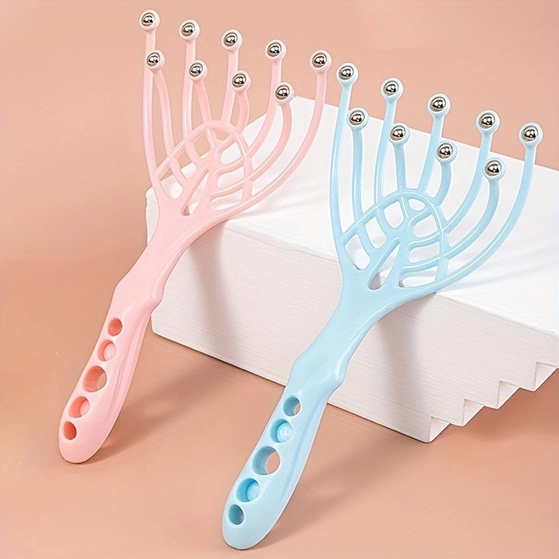 Head Massager with 9 Claws for Deep Stress Relaxation and Hair Care