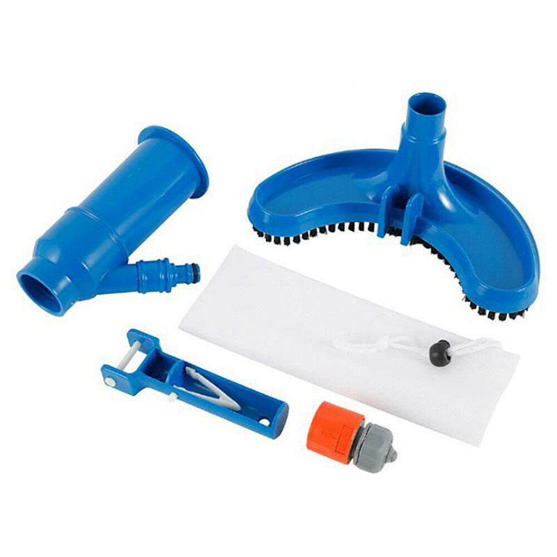 Swimming Pool and Spa Pond Fountain Vacuum Brush Cleaner