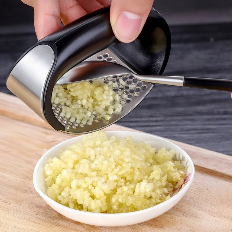 Stainless Steel Garlic Press Manual Garlic Mincer Chopping