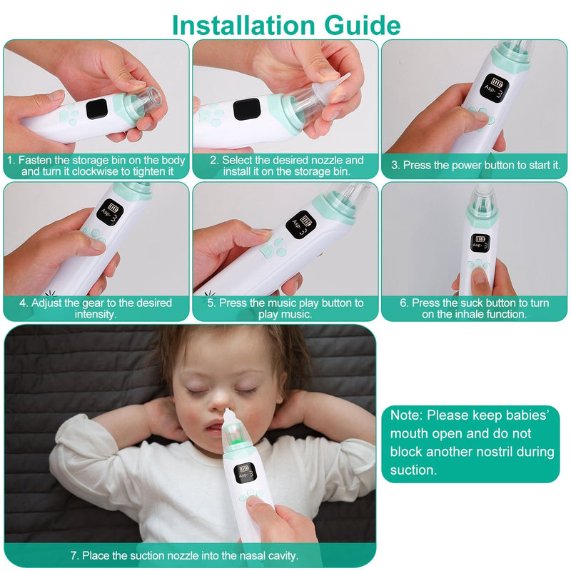 Rechargeable Baby Nose Cleaner