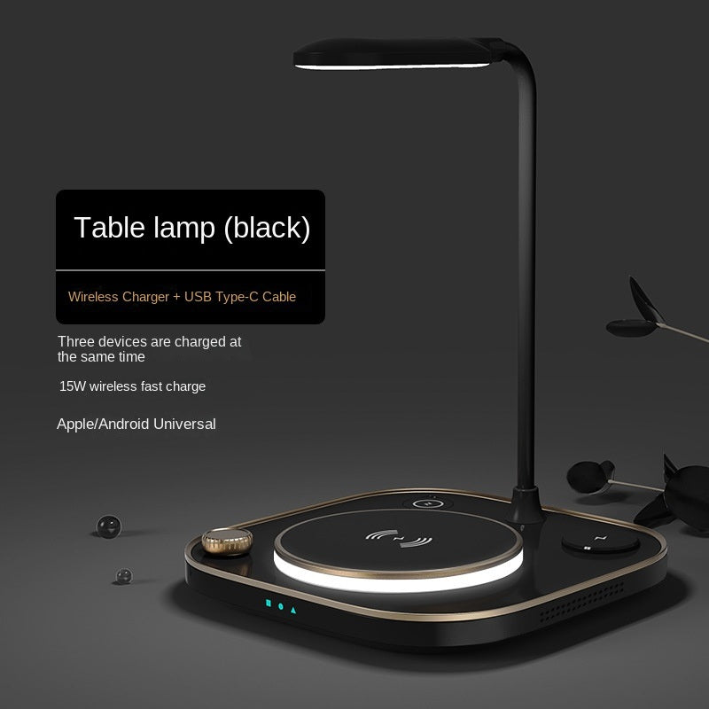 Four In One Magnetic Wireless Charger 15w Fast Charge Is Applicable To Multi-function Three In One Wireless Charge