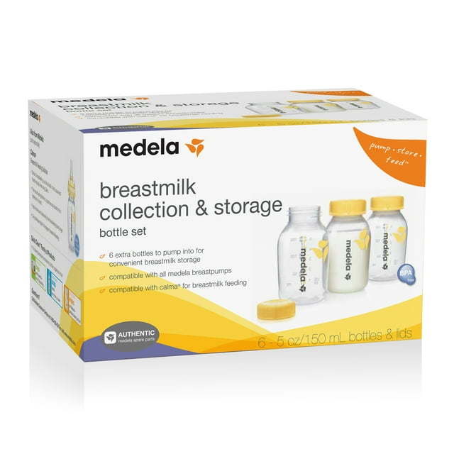 Breast Milk Collection & Storage Bottles