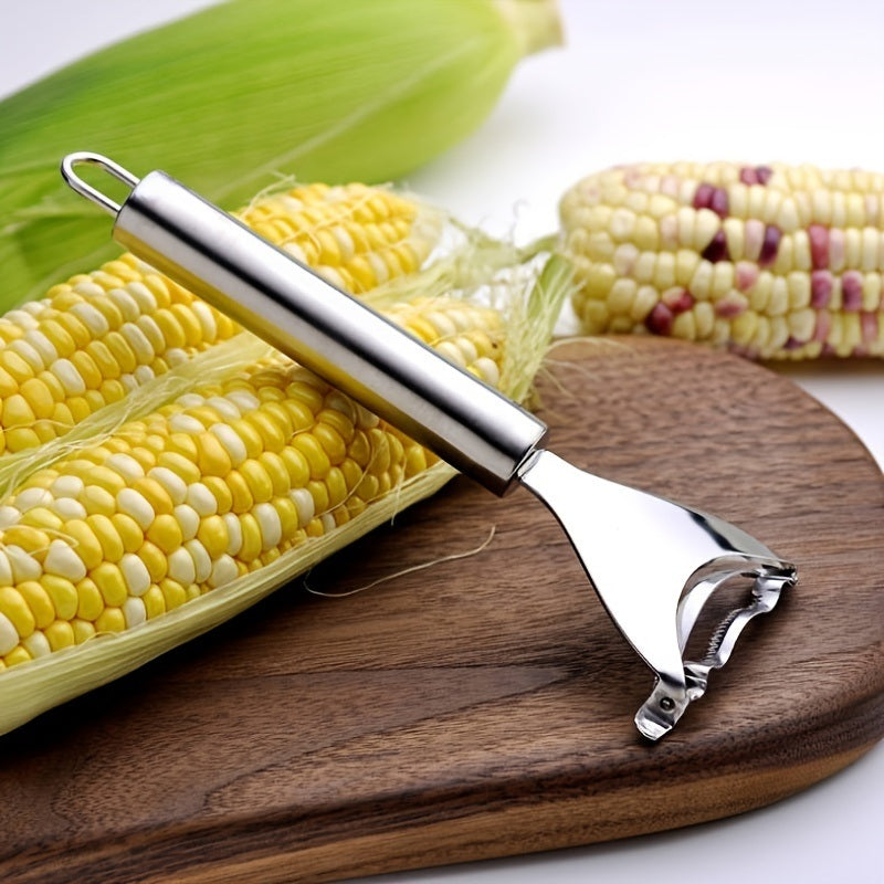 Stainless Steel Corn Planer Peeler Cob Remover Tool