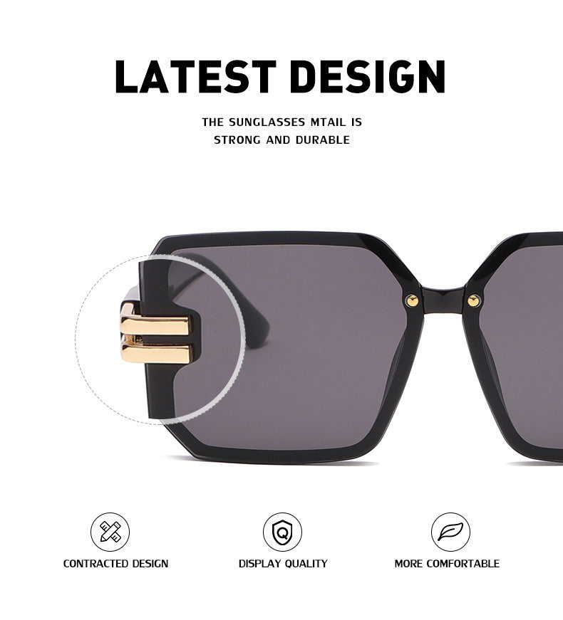 Fashion Polygonal Square Sunglass