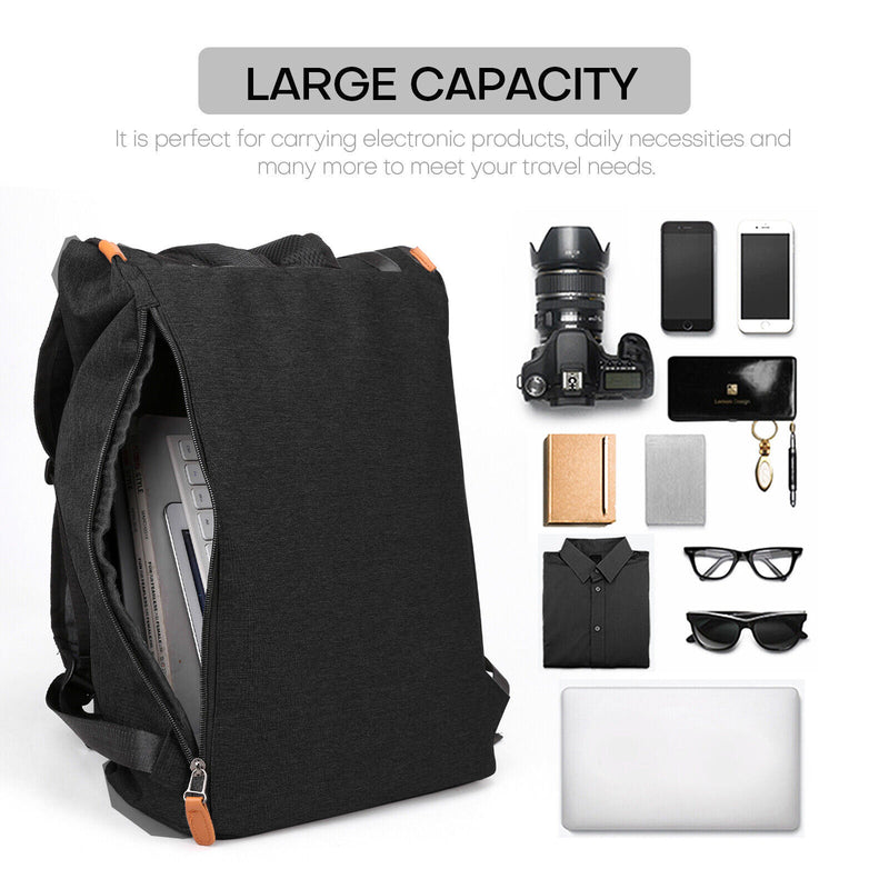 USB Port Anti-theft Rucksack Travel Bag