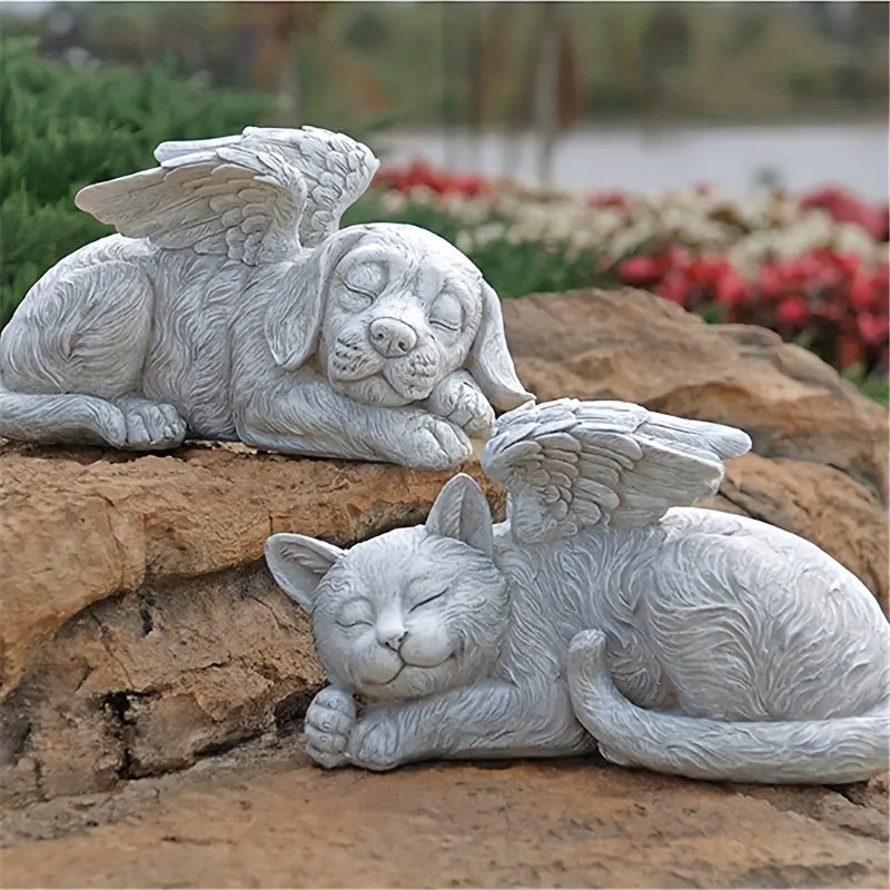 Decor Home Memorial Garden Grave Marker Statue