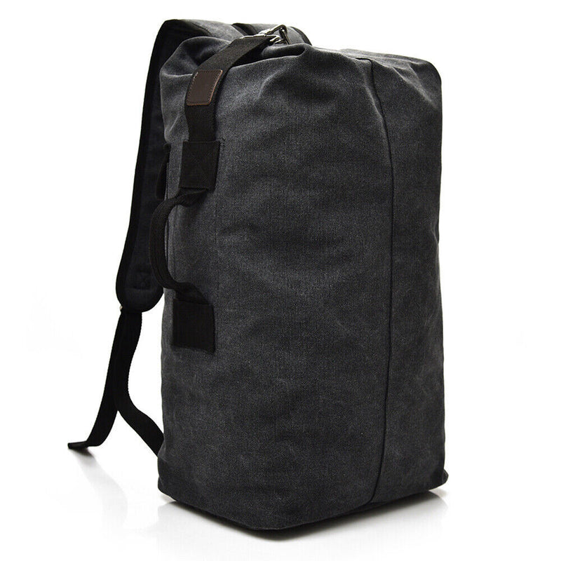 Canvas Rucksack Hiking Travel Duffle Bag